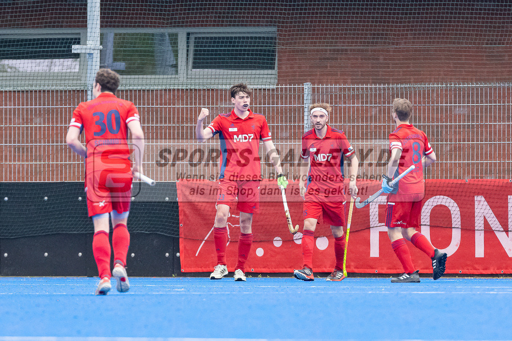 HK_20230422_107162 | 1. Bundesliga Herren Crefelder HTC - Düsseldorfer HC am 22.4.2023 Krefelder HTC ( CHTC ), Krefeld , Hackl Florian ( Düsseldorfer HC #23 )
