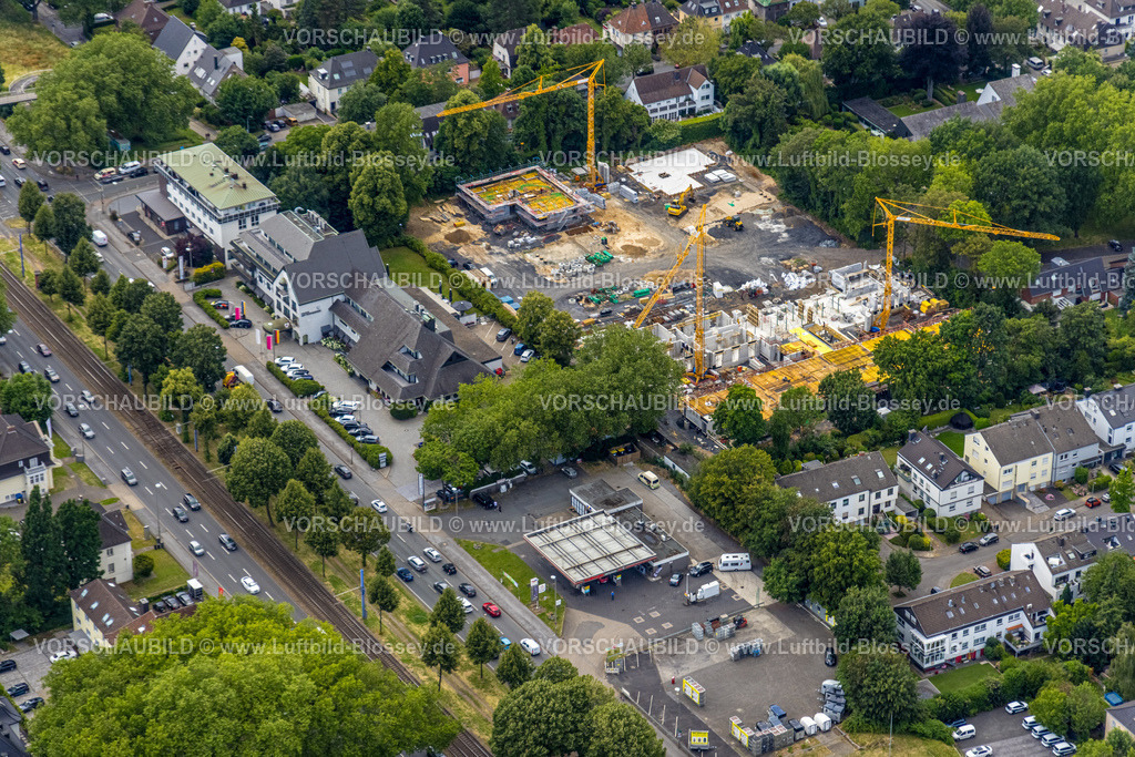 Dortmund230700647 | Luftbild, Baustelle mit Neubau Wohnhäuser für das St. Josefinenstift, hinter dem Parkhotel Wittekindshof, Westfalendamm, Dortmund, Ruhrgebiet, Nordrhein-Westfalen, Deutschland