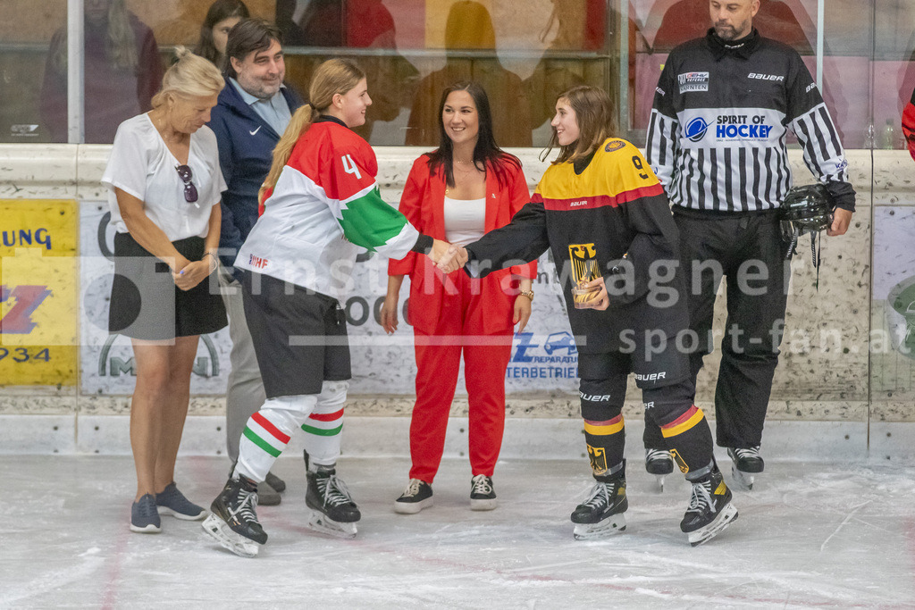 Dameneishockey | Dameneishockey, U18 Turnier am 31.08.2024 in Spittal (Eis-Sport-Arena - Sportzentrum Spittal), Austria, (Photo by Ernst Krawagner sport-fan.at) - Realisiert mit Pictrs.com