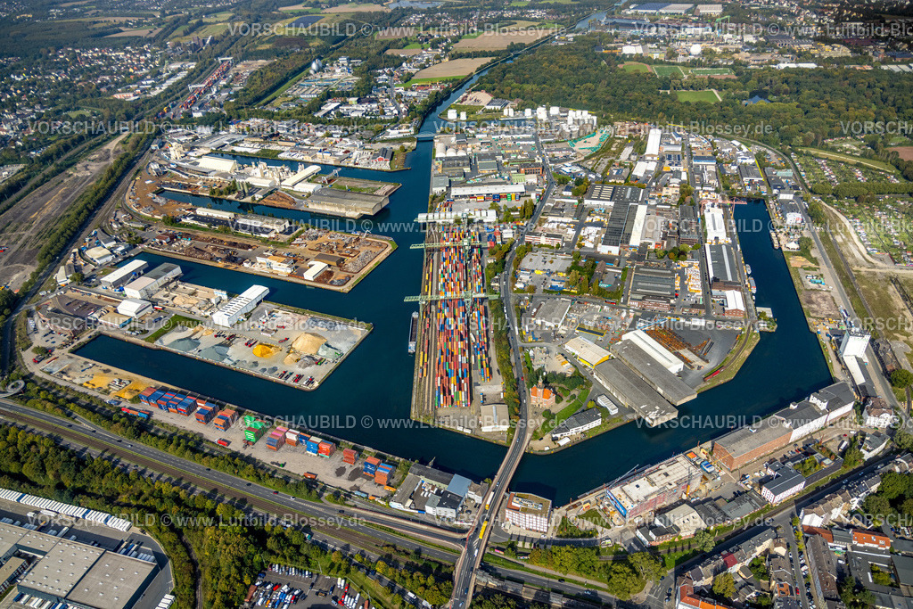 Dortmund231000746 | Luftbild, Dortmunder Hafen Übersicht, Hafen, Dortmund, Ruhrgebiet, Nordrhein-Westfalen, Deutschland