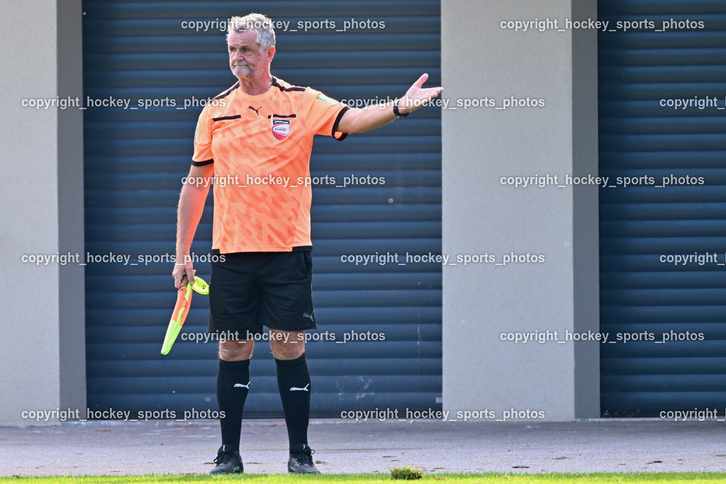 SC Landskron vs. Rapid Lienz | Johann Kraschl Referee,SC Landskron vs. Rapid Lienz, SC Landskron vs. Rapid Lienz am 22.09.2024 in Villach (Sportanlage Landskron), Austria, (Photo by Bernd Stefan)