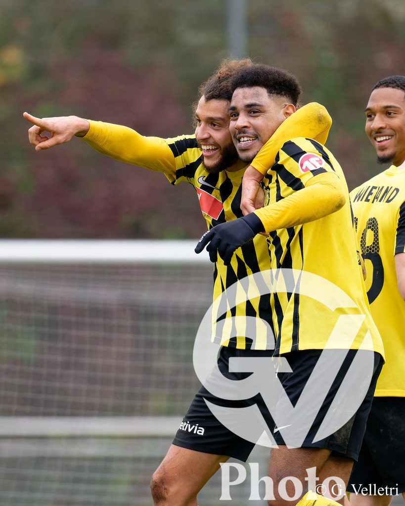 1ère ligue - Meyrin FC - FC Echallens | durant le match de 1ère ligue entre Meyrin FC et FC Echallens au Stade des arbères à Meyrin, Suisse