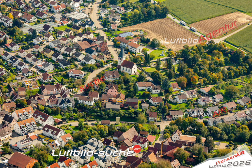 Luftaufnahme von Großaspach Aspach Bild- Das Luftbild wurde 2025 vom UL-Flugzeug heraus erstellt ( keine Drohne ) - Hochauflösende Luftaufnahme -Nicht vergleichbar mit Google Maps oder Satelittenbilder- Die Geschenkidee !Mit Lizenz und Bildrechte bestellbar
