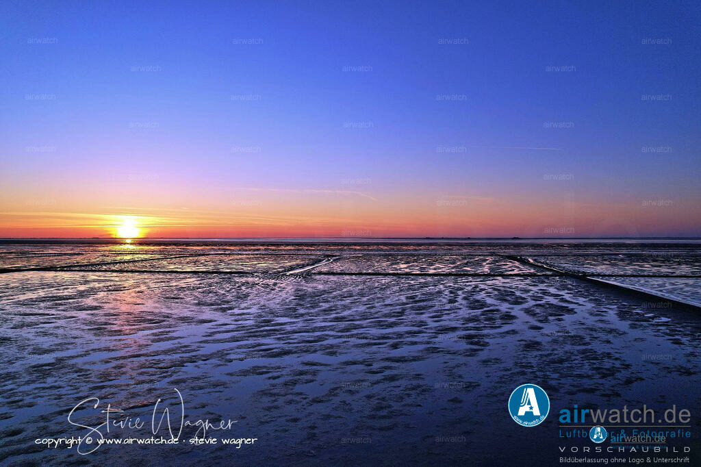 Luftbilder Nordfriesland, Nordstrand, Elisabeth-Sophien-Koog, Wattenmeer, Landgewinnung, Küstenschutz | Luftbild, Nordfriesland, Nordstrand, Elisabeth-Sophien-Koog, Wattenmeer, Landgewinnung, Küstenschutz