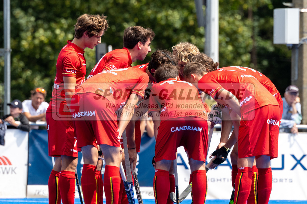 SFE_20230716_0333 | EuroHockey EM U18 Boys Final Belgium vs Germany am 16.07.2023 in Krefeld (Gerd-Wellen-Hockeyanlage), Photo: Stephan Fehrmann 2023 (Sports-Gallery)
