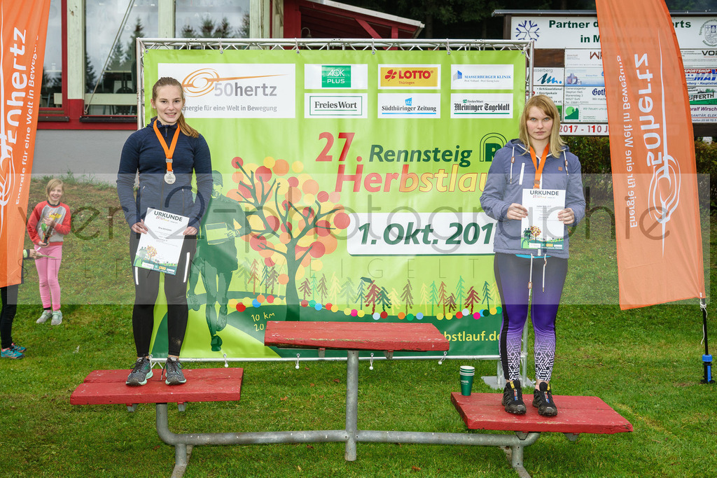 Herbstlauf 2017 | Neuhaus/Rwg. - Masserberg am 1. Oktober 2017