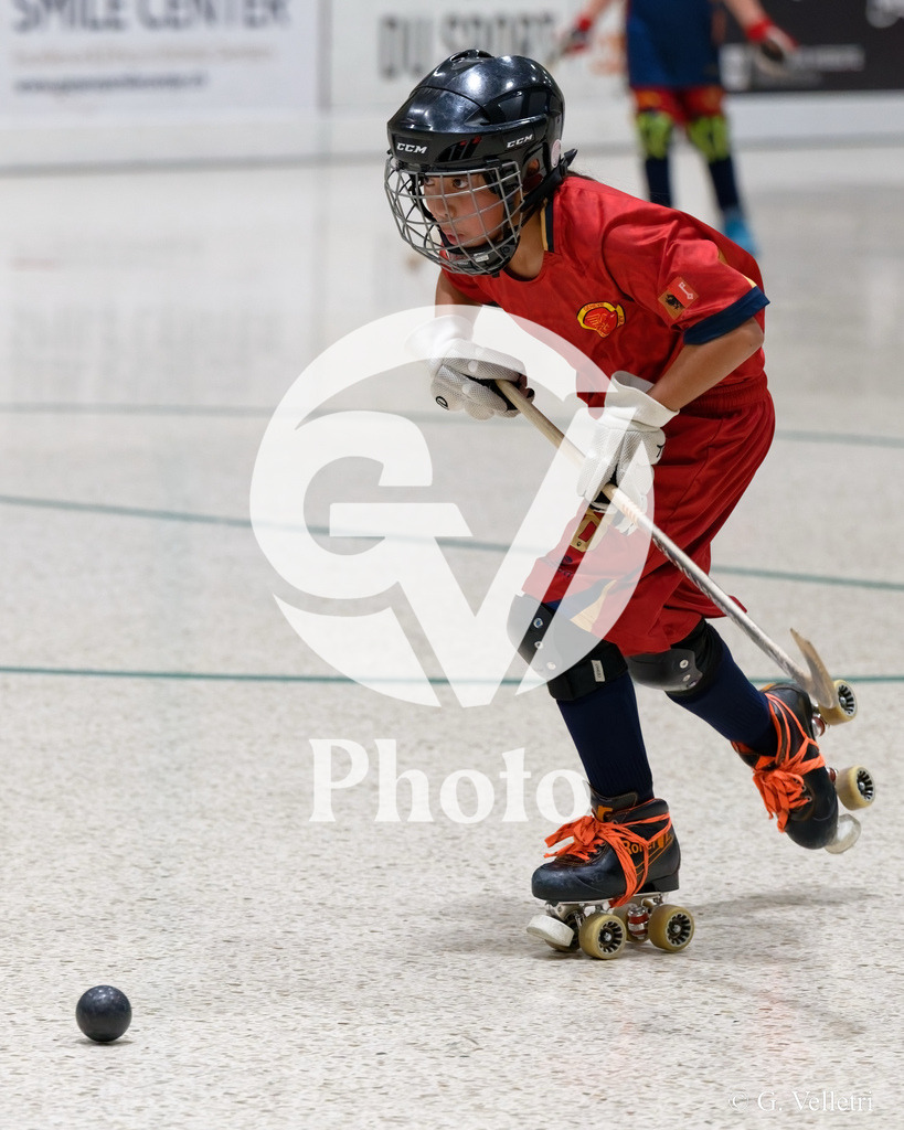 U13  - Geneve RHC v HC Munsingen W  |  during the U13  match between Geneve RHC and HC Munsingen W  at Centre sportif de la queue d'arve in Geneve, Switzerland