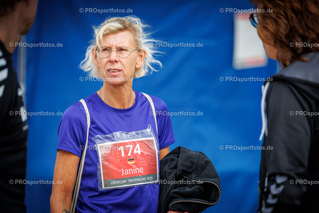 KölnTurm Treppenlauf; Köln, 03.08.2025 | Impressionen vom KölnTurm Treppenlauf am 03.08.2025 in Köln (Nordrhein-Westfalen). 