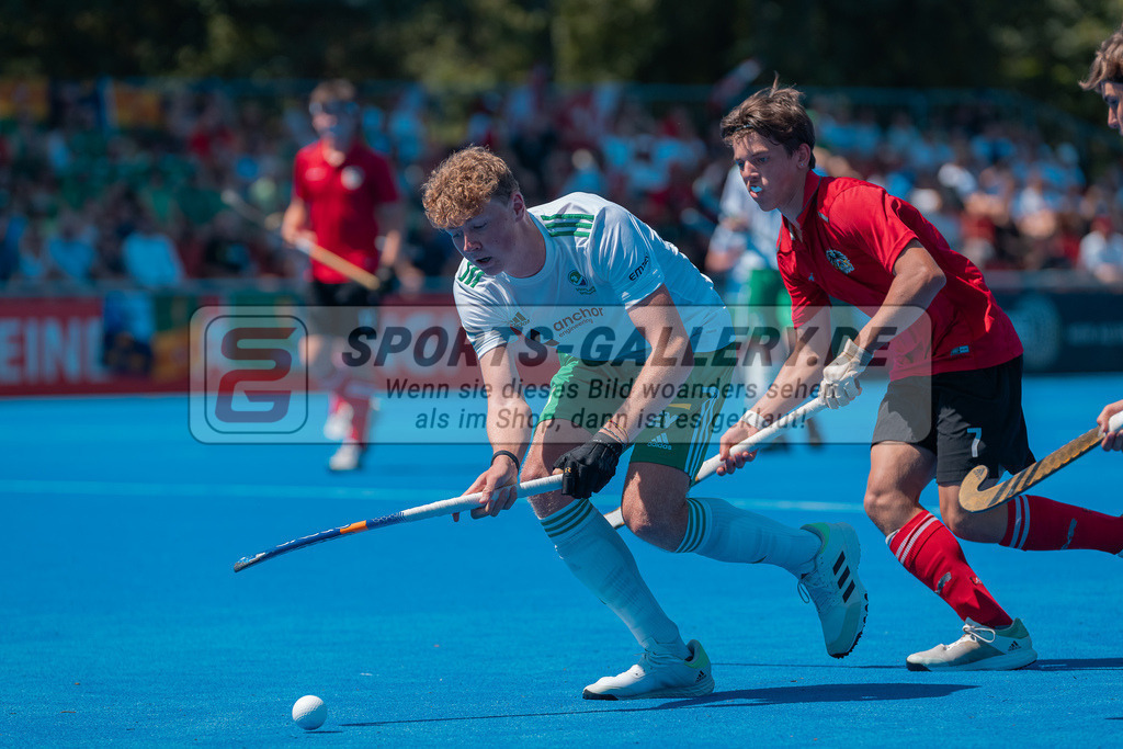 HK_20230708_109904 | Euro Hockey MU18 Austria - Ireland Championship Girls &amp; Boys am 8.7.2023 CHTC , Krefeld ,