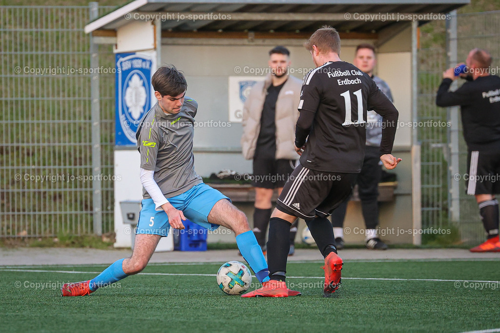 BQ3I5997 | 05.04.2023; Kreisliga C2 Dillenburg; Kunstrasenplatz Haigerseelbach; SSV Haigerseelbach 2 - FC Schwarz-Weiß Erdbach; Ergebnis: 0:5 (0:3)