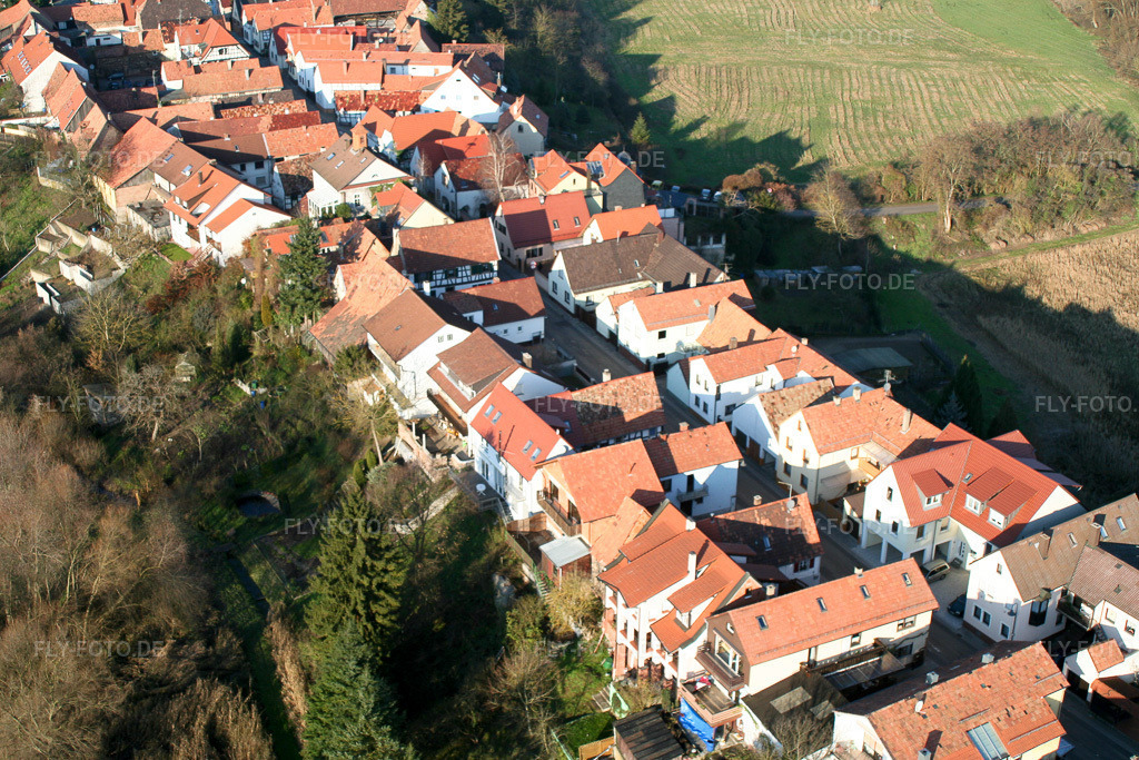 Luftbild: Ludwigstr in Jockgrim im Bundesland Rheinland-Pfalz in Deutschland. Foto: IMG_0380.jpg vom 10.12.2005 durch Werner Riehm/FLY-FOTO.de