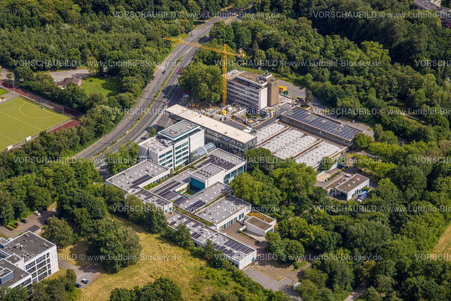 Dortmund230700514 | Luftbild, Handwerkskammer, Baustelle, Westfalenhalle, Dortmund, Ruhrgebiet, Nordrhein-Westfalen, Deutschland