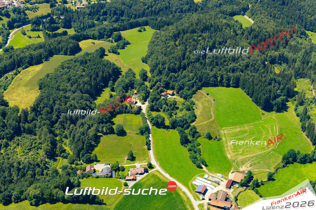 Die Luftaufnahme Ranfels - Zenting wurde 2022 vom Flugzeug aus (keine Drohne) erstellt. Hohe Auflösung -für große Poster und Wandbilder geeignet - Garantiert!