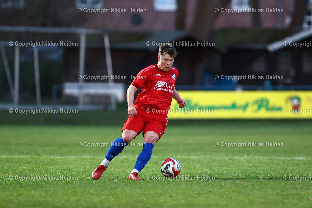 NH_SVHalstenbekRellingen_TSVSasel_OberligaHamburg_08042025 | #6 Jean-Lucas Gerken (TSV Sasel)Fußball I Herren I Gamesright Oberliga Hamburg I Saison 2024-2025 I  30. Spieltag I SV Halstenbek-Rellingen - TSV Sasel I 08.04.2025 I Jacob-Thode-Platz
