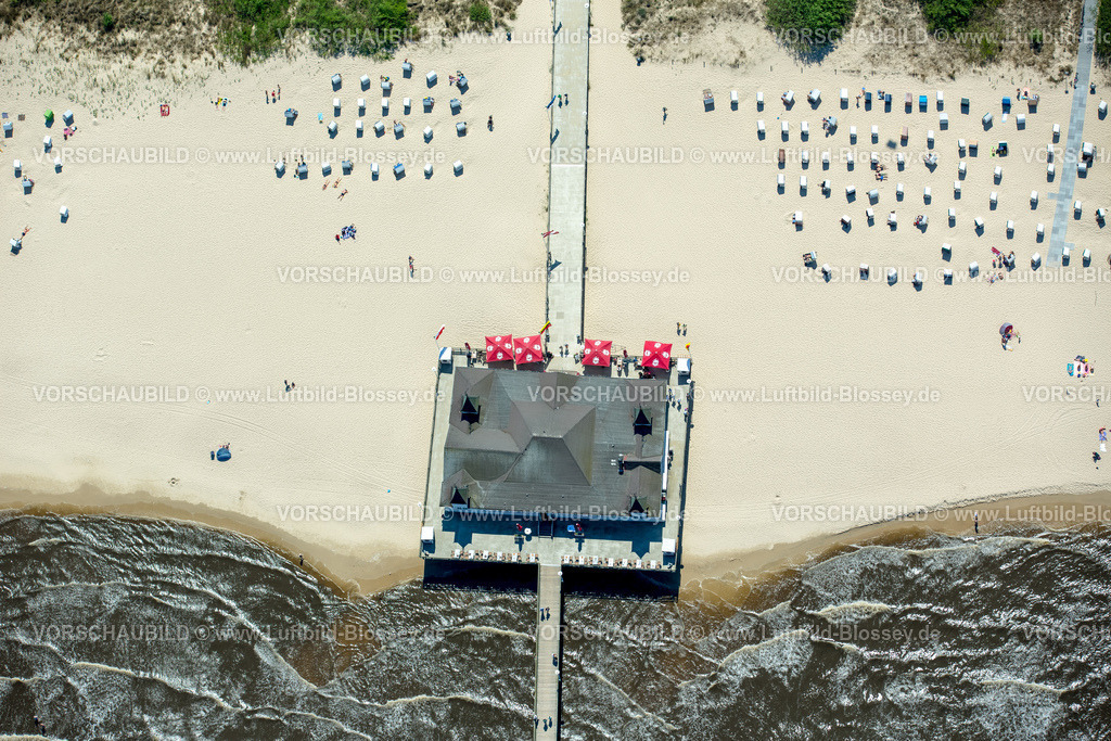 Usedom16062062Ahlbeck | Seebad Ahlbeck, Seebrücke Ahlbeck, Strand von Heringsdorf, Insel Usedom,  Heringsdorf, Ostsee, Mecklenburg-Vorpommern, Deutschland