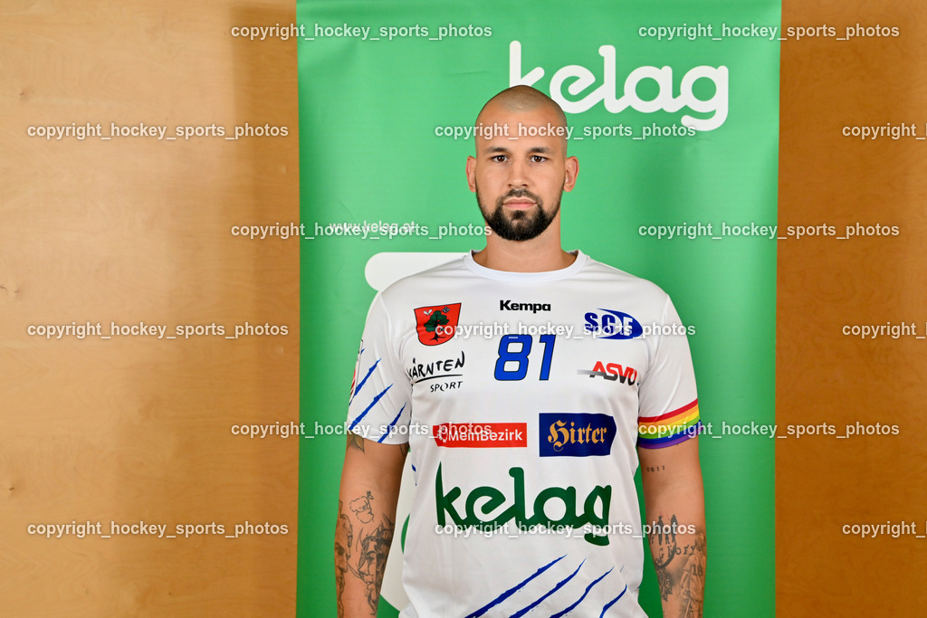 SC Ferlach Media Day | #81 Milicevic Adrian, SC Ferlach Media Day, SC Ferlach Media Day am 19.08.2024 in Ferlach (Ballspielhalle Ferlach), Austria, (Photo by Bernd Stefan)
