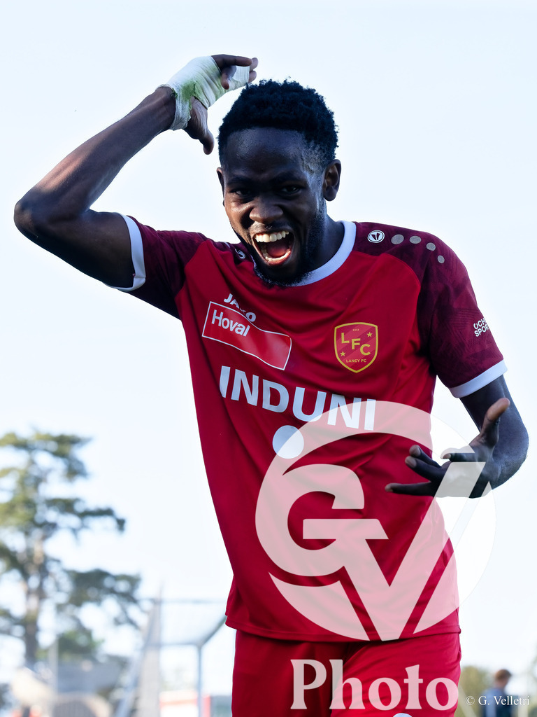 Lancy FC  v Servette FC M-21  - 1ere ligue Classic  | Geneva, Switzerland - April 25 : during the 1ere ligue Classic  match between Lancy FC  and Servette FC M-21  at Stade de Marignac on April 25 , 2026 in Geneva, Switzerland.