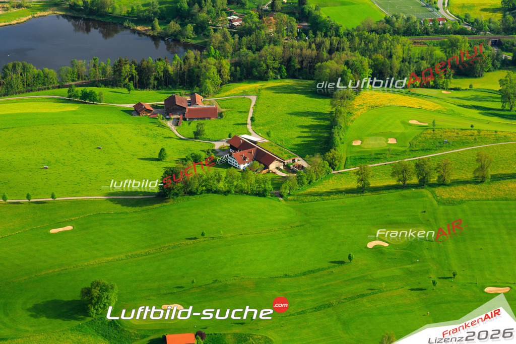 Die Luftaufnahme der Stadt Kempten Allgäu wurde vom UL-Flugzeug heraus erstellt ( keine Drohne )- hohe Auflösung für beste Qualität