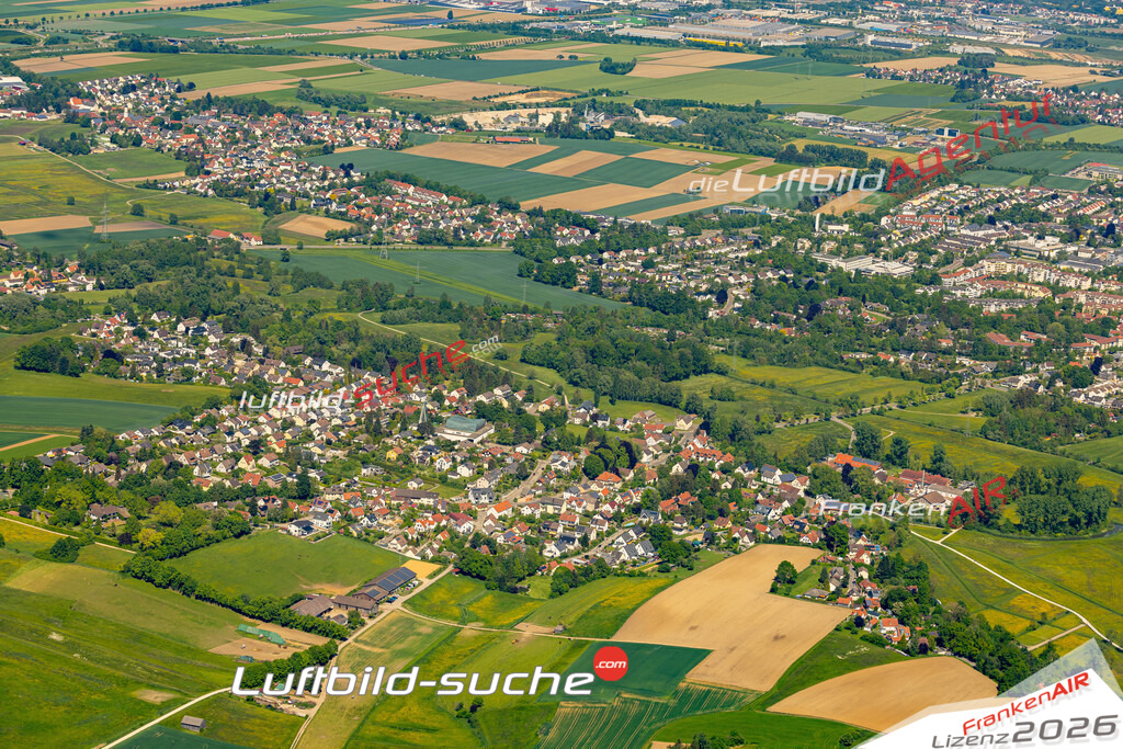 Das Luftbild zeigt : Ottmarshausen Neusäß - Die Luftaufnahme wurde 2024 vom UL-Flugzeug aus erstellt ( keine Drohne ) - Hochauflösende Luftaufnahme - Für grossformatige Ausdrucke geeignet. Die Geschenkidee !Mit Lizenz und Bildrechte bestellbar