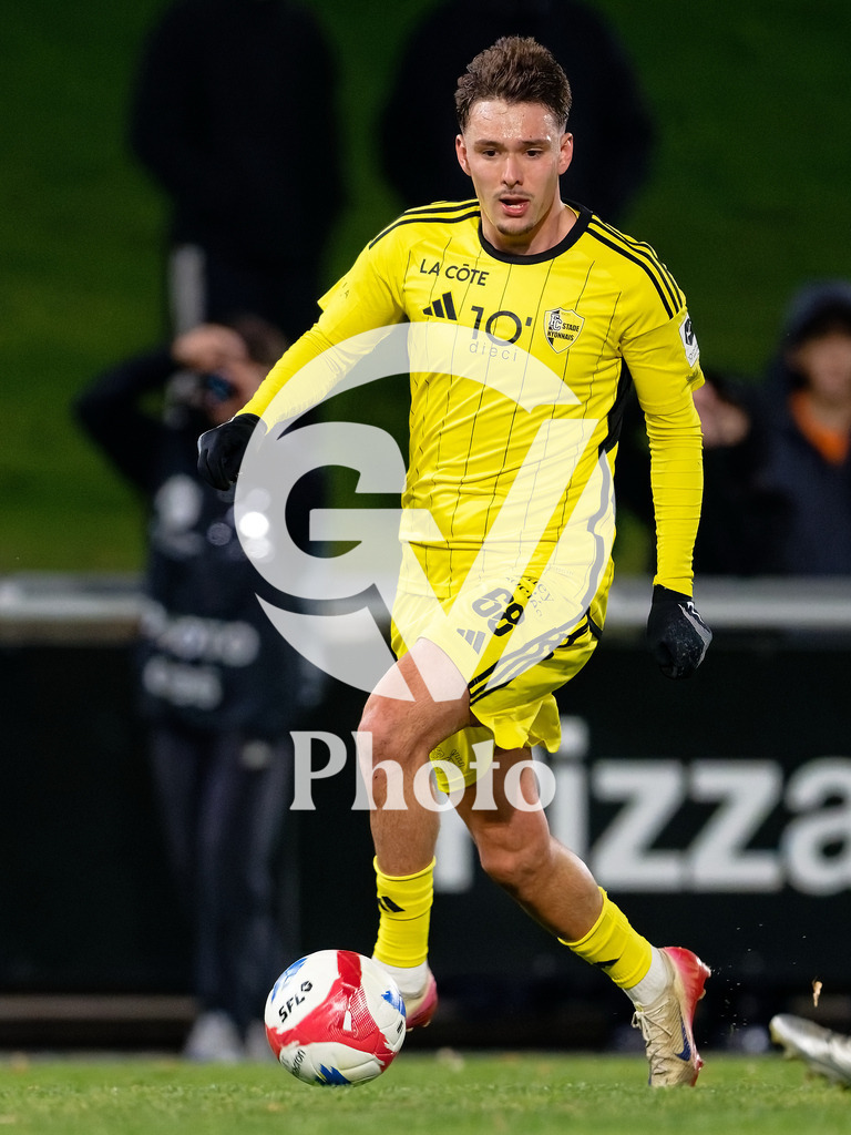 dieci Challenge League - FC Stade Nyonnais v FC Vaduz |  during the dieci Challenge League match between FC Stade Nyonnais and FC Vaduz at Centre sportif de Colovray in Nyon, Switzerland