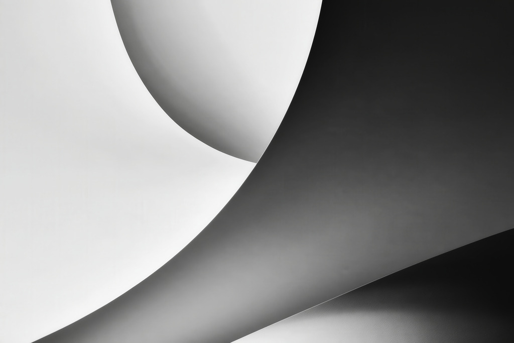 KI00333 | Mit moderner KI‑generiertes schwarz-weiß Artwork, sorgfältig manuell für den Druck optimiert.
