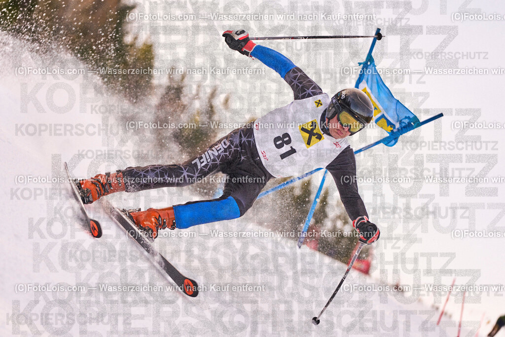 ALP1099_MastersCup-RTL-II_LKHF_Hintersteiner Leopold | NÖ Raiffeisen MastersCup, Jugend - Damen - Herren, Riesentorlauf-Rennen 2 auf der Fuchswaldpiste in Lackenhof am Ötscher, durchführender Verein: Schiklub Lackenhof, So 9. Februar 2025.