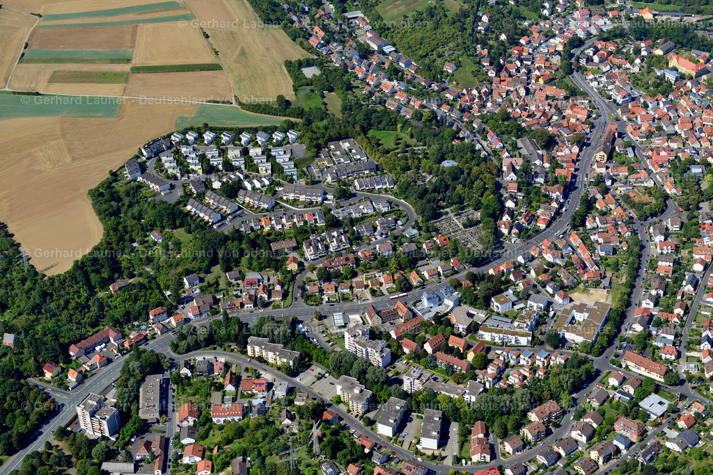 3650159 | VERSBACH 31.08.2016 Stadtansicht des Innenstadtbereiches  in Versbach im Bundesland Bayern, Deutschland // City view on down town  in Versbach in the state Bavaria, Germany Foto: Gerhard Launer