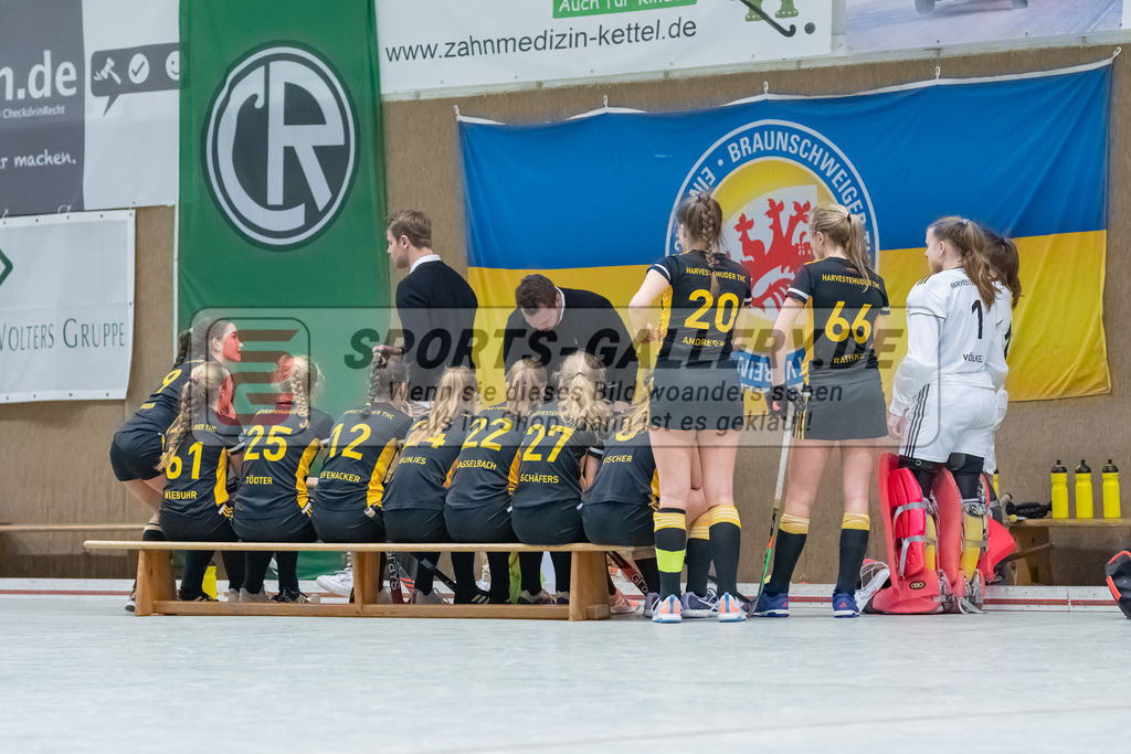 HK_20230226_104908 | Deutsche Meisterschaft WU16 Spiel 1. Halbfinale Havestehuder THC - UHC Hamburg am 26.2.2023 DSC 99, Düsseldorf ,