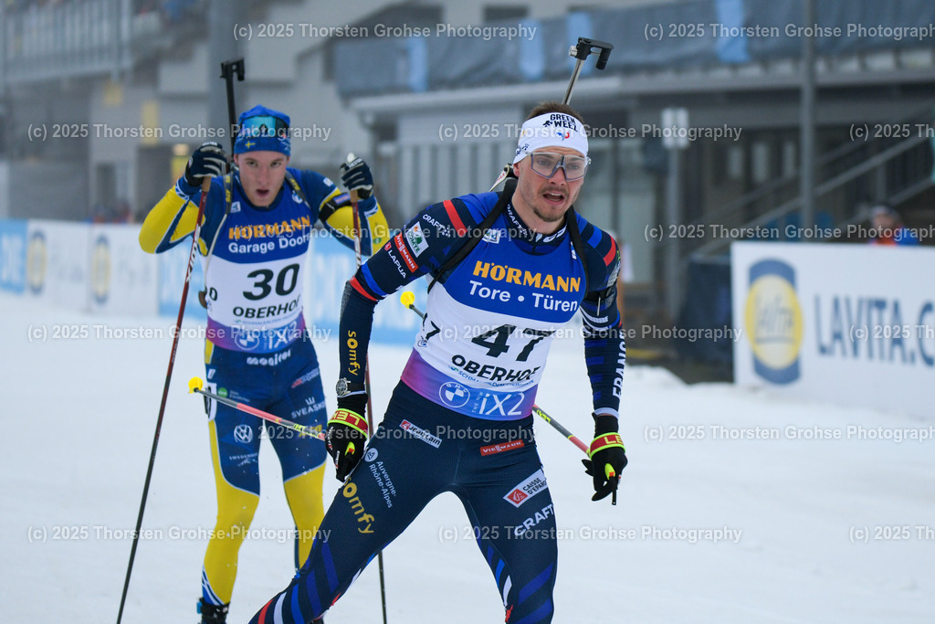 BMW IBU World Cup Biathlon - Oberhof (GER) 2024 | BMW IBU World Cup Biathlon - Oberhof (GER) 2024, MÄNNER 10 KM SPRINT am 05.01.2024 in ARENA AM RENNSTEIG in Oberhof, (Germany)

Image: Emilien Jacquelin FRA , Sebastian Samuelsson SWE - Realisiert mit Pictrs.com