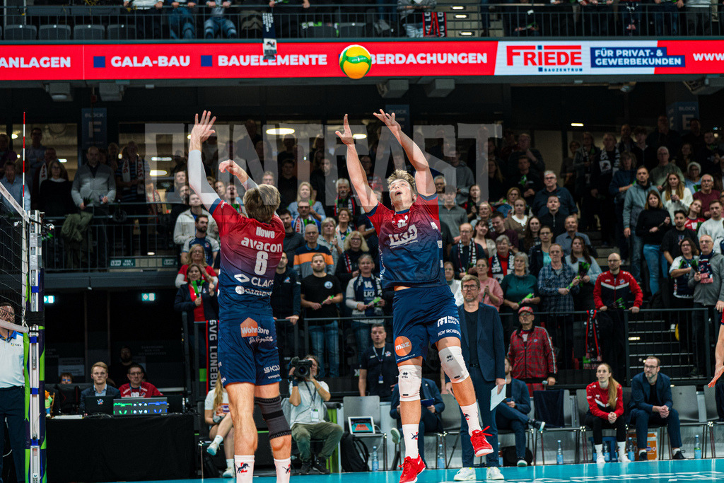 Volleyball I Herren I Saison 2025/2026 I CEV Champions League I CLVM69 I SVG Lüneburg - Sporting CP Lisboa | CONTRAST ZERØ MEDIA - Realisiert mit Pictrs.com