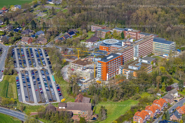 Hamm220403053NeueGehr | Luftbild, St. Barbara-Klinik Hamm-Heessen GmbH Abteilung für Innere Medizin,  Heessen, Hamm, Ruhrgebiet, Nordrhein-Westfalen, Deutschland