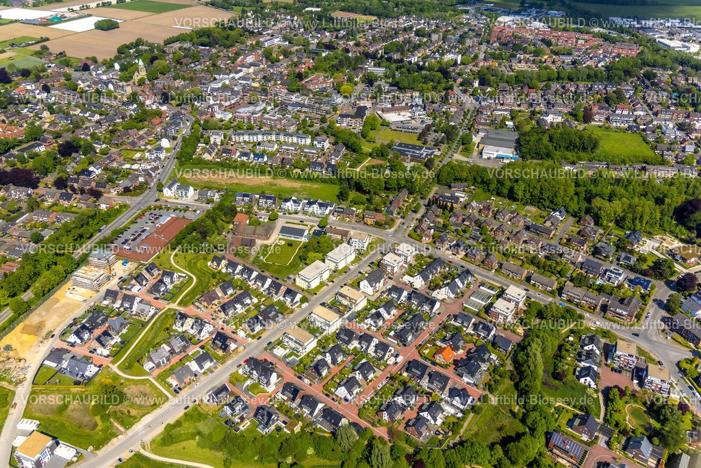 Bottrop230510000Kirchhellen | Luftbild, Neubau Wohnsiedlung Dorfheide Schultenkamp, Kirchhellen, Bottrop, Ruhrgebiet, Nordrhein-Westfalen, Deutschland