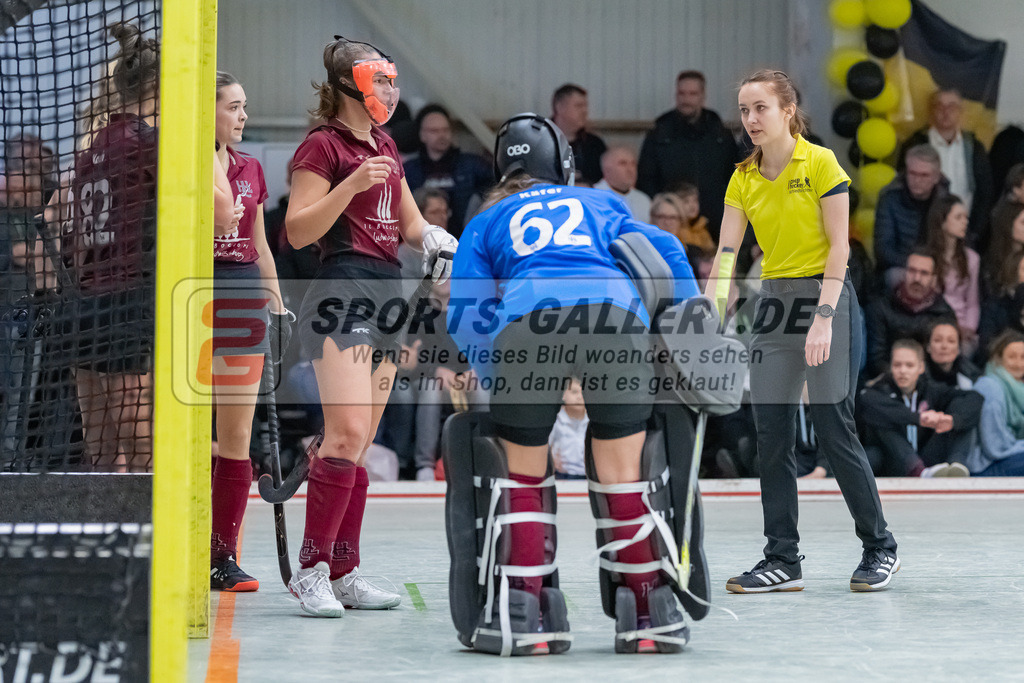 HK_20230226_105096 | Deutsche Meisterschaft WU16 Spiel um Platz 7 Düsseldorfer SC - HC Ludwigsburg am 26.2.2023 DSC 99, Düsseldorf ,