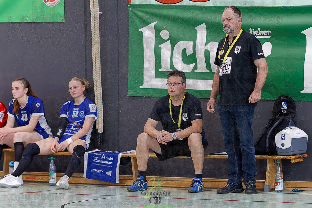 Quali-Turnier JBL wJA; DJK SF Budenheim - TuS Steißlingen | Quali-Turnier JBL wJA; DJK SF Budenheim - TuS Steißlingen am 31.05.2025 in Oberkleen (Weidig-Halle)Photo © 2025 - Jörg Heinrich - Realisiert mit Pictrs.com