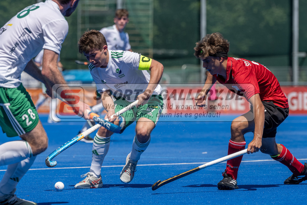 SFE_20230708_0035 | EuroHockey EM U18 Boys Austria vs Ireland am 08.07.2023 in Krefeld (Gerd-Wellen-Hockeyanlage), Photo: Stephan Fehrmann 2023 (Sports-Gallery)