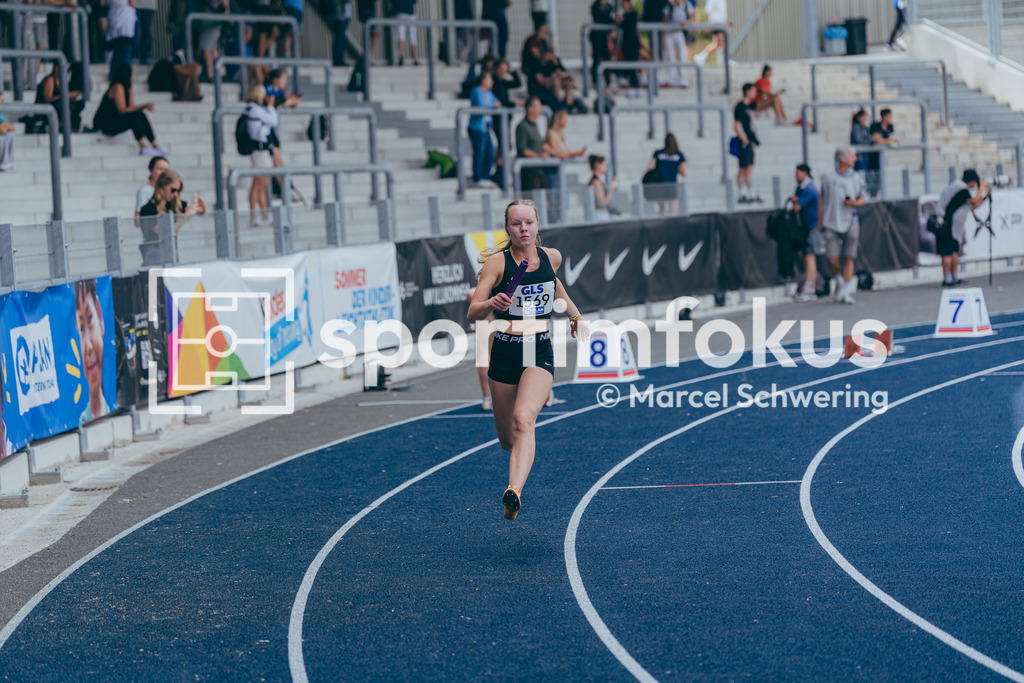 DM U23 U18 Bochum 2026 | Celina Michelle Gossen (StG Minden/Lippe-Süd) bei den Deutschen Meisterschaften der U18 &amp; U23 2026 im Lohrheidestadion in Bochum-Wattenscheid. - Realisiert mit Pictrs.com