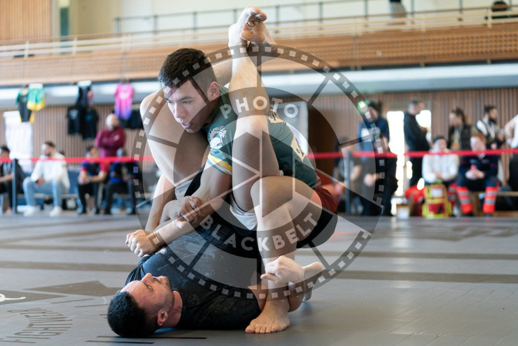 20250329PBB4376 | Fighters compete during the International Luta Livre (ILLCS) Germany IX Spring 2025 Competition spring on March 29, 2025 in Hannover, Germany.© Chiara Dazi