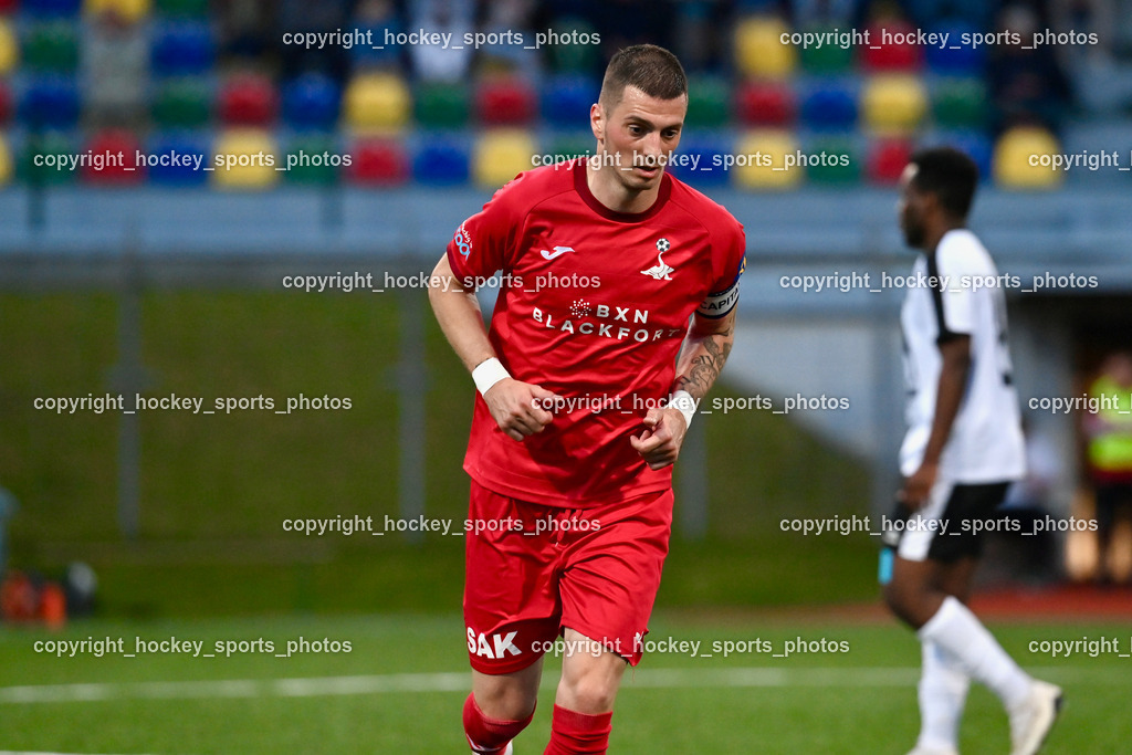 SV Spittal vs. SAK | #24 Zoran Vukovic SAK, SV Spittal vs. SAK, SV Spittal vs. SAK am 24.05.2024 in Spittal an der Drau (Goldeck Stadion), Austria, (Photo by Bernd Stefan)