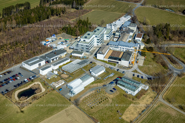 Schmallenberg220303665 | Luftbild, Fraunhofer-Institut für Molekularbiologie und Angewandte Ökologie, Grafschaft, Schmallenberg, Sauerland, Nordrhein-Westfalen, Deutschland