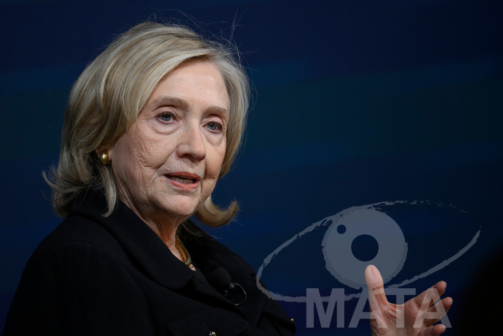 _DWA3728 | Die US-Politikerin Hillary Clinton auf der Veranstaltung Bridging Scholarship and Statecraft im Rahmen der Münchner Sicherheitskonferenz 2026. München, 13.02.2026 Bayern Deutschland  - Realisiert mit Pictrs.com