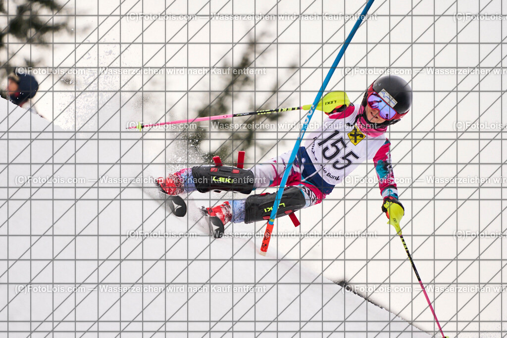 ALP4573_KinderCup-SL_STMK_Strallegg_Huber Franziska | Raiffeisen KINDERCUP Alpin, SLALOM auf der JogllandStreif in Strallegg am So 23. Februar 2025. Veranstaller: Steirischer Skiverband (5000). Skiunion Strallegg (5197).