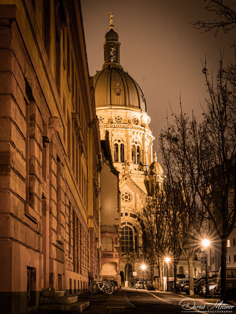 Die Christuskirche in Mainz | Die Evangelische Christuskirche an der Kaiserstrasse in Mainz