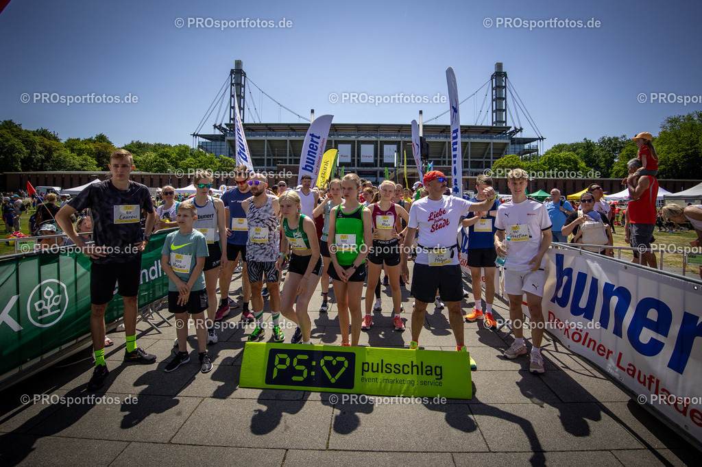 Stadionlauf Koeln in Koeln, 04.06.2023 | Impressionen vom Stadionlauf Koeln am 04.06.2023 in Koeln (Nordrhein-Westfalen).