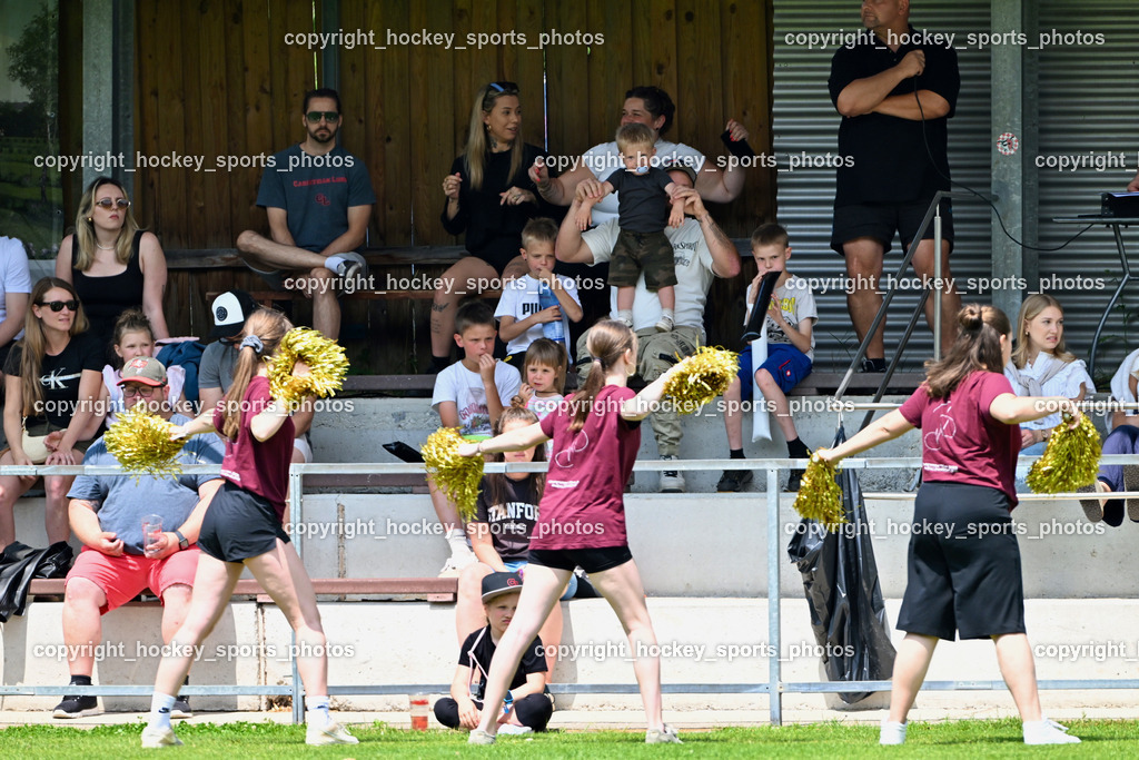 Carinthian Lions vs. Cineplexx Blue Devils | Cheer Leader Carinthians Lions, Carinthian Lions vs. Cineplexx Blue Devils, Carinthian Lions vs. Cineplexx Blue Devils am 09.06.2025 in Klagenfurt (ASV Sportplatz), Austria, (Photo by Bernd Stefan)