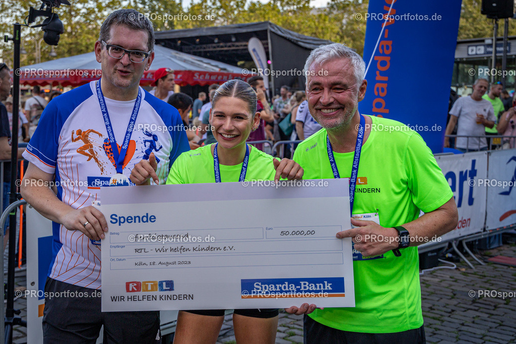 Altstadtlauf Koeln; Koeln, 18.08.2023 | Impressionen vom Altstadtlauf Koeln am 18.08.2023 in Koeln (Nordrhein-Westfalen). 