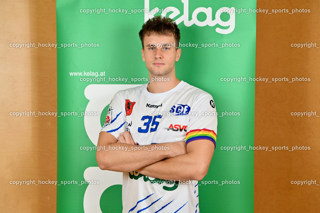 SC Ferlach Media Day | #35 Juranic Jura Egon, SC Ferlach Media Day, SC Ferlach Media Day am 19.08.2024 in Ferlach (Ballspielhalle Ferlach), Austria, (Photo by Bernd Stefan)