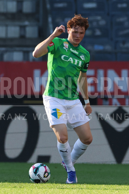 Grazer AK 1902 vs WSG Tirol – Austrian Bundesliga | Graz, Austria, 02.MAY.26 - SOCCER - ADMIRAL Bundesliga, Qualification Group, Grazer AK 1902 vs WSG Tirol. The image shows Christian Huetz (WSG Tirol).