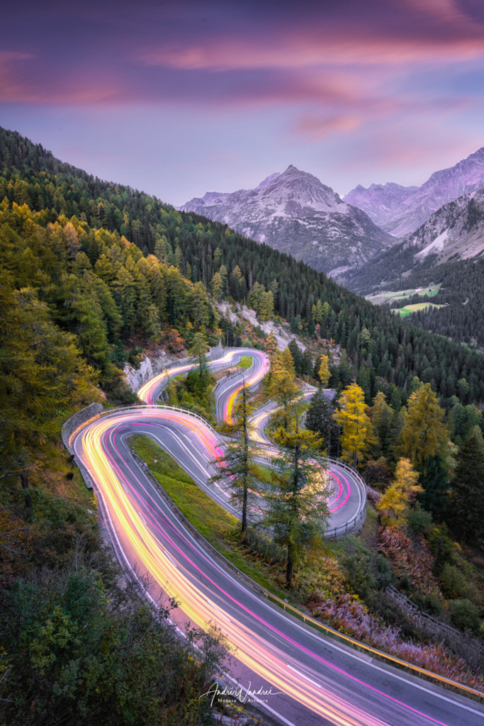 Abendliche Lichtspuren | Andre Wandrei - Nature Artworx - Realisiert mit Pictrs.com