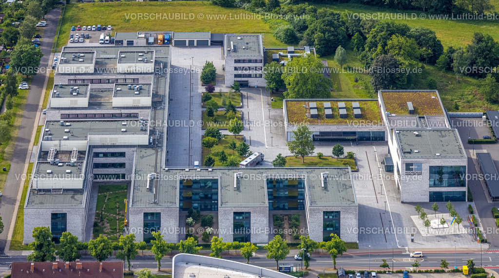 Hamm220600076HSHL | Luftbild, Hochschule Hamm-Lippstadt, HSHL, Campus Hamm, Uentrop, Hamm, Ruhrgebiet, Nordrhein-Westfalen, Deutschland