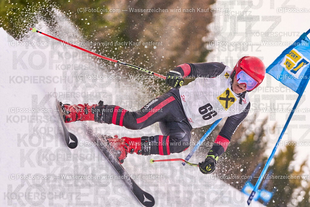 ALP0970_MastersCup-RTL-II_LKHF_Sonnleitner Franz | NÖ Raiffeisen MastersCup, Jugend - Damen - Herren, Riesentorlauf-Rennen 2 auf der Fuchswaldpiste in Lackenhof am Ötscher, durchführender Verein: Schiklub Lackenhof, So 9. Februar 2025.